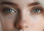 Close-up of eyes